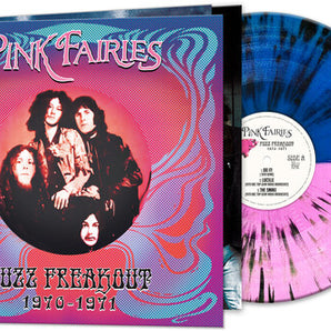 Pink Fairies - Fuzz Freakout (Pink/Blue w/ Black Spatter) LP (MARKDOWN)