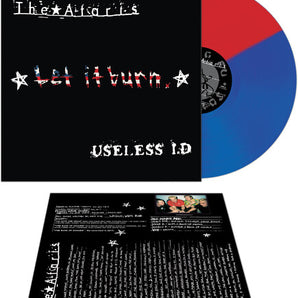 Ataris / Useless - Let It Burn LP (Red And Blue Split)