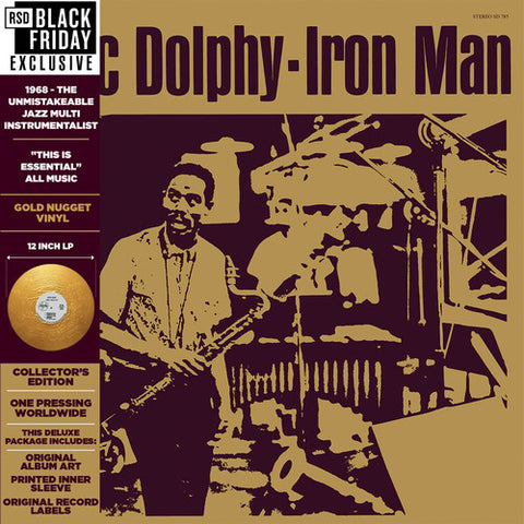 Eric Dolphy - Iron Man LP (RSDBF, Golden Nugget Vinyl)