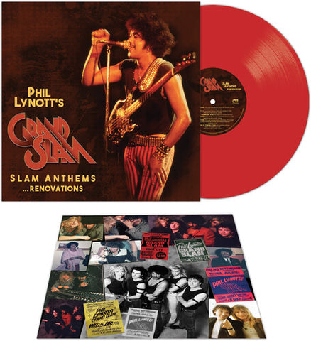 Phil Lynott's Grand Slam - Slam Anthems... Renovations LP (Red Vinyl)