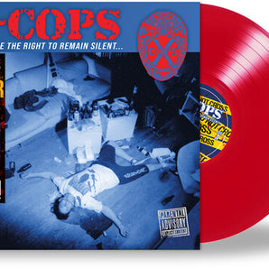 X-Cops - You Have the right to Remain Silent LP (RSDBF, Red vinyl)