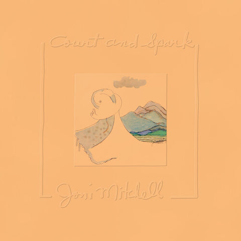 Joni Mitchell - Court And Spark LP (2022 Remaster, Bottle-Green Clear Vinyl)