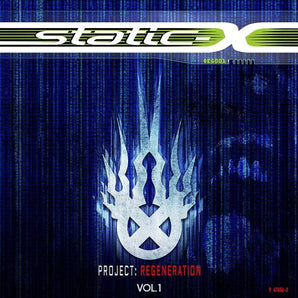 Static-X - Project: Regeneration Vol. 1 LP (Green/Blue Vinyl) (MARKDOWN)
