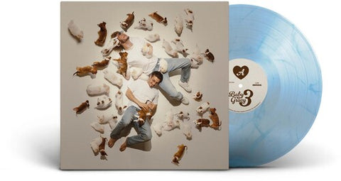 BBNO$ And Yung Gravy - Baby Gravy 3 LP (Transparent Baby Blue Vinyl)