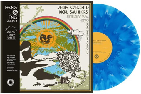 Jerry Garcia & Merl Saunders - Heads & Tails Vol. 1 LP (Cloudy Blue Vinyl)