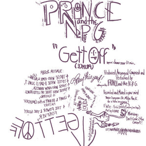 Prince & New Power Generation - Gett Off (12 inch single) RSDBF