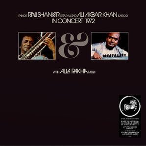 Ravi Shankar & Ali Akbar Khan - In Concert 1972 LP (RSDBF)