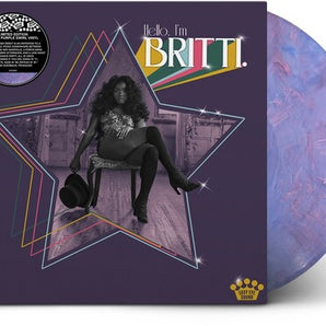 Britti - Hello, I'm Britti LP (Pink & Purple Swirl Vinyl)