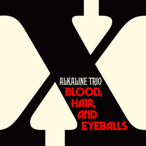 Alkaline Trio -  Blood, Hair, And Eyeballs LP (Black and Bone Bowtie Vinyl)