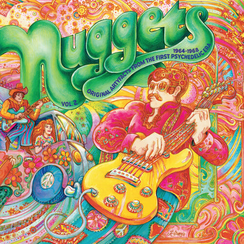 Various Artists - Nuggets: Original Artyfacts From The First Psychedelic Era: 1965-1968 Volume 2 2LP (Psychedelic Blue & Red Vinyl)