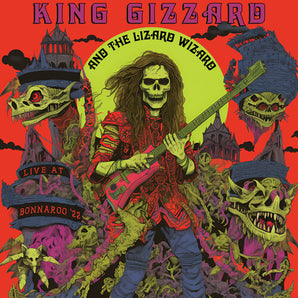 King Gizzard & The Lizard Wizard - Live At Bonnaroo '22 2LP (Plutonium & Magma Vinyl)