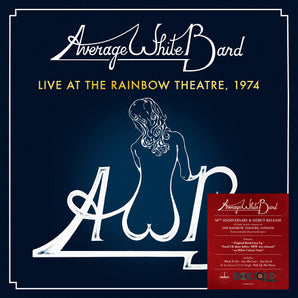 Average White Band - Live At The Rainbow Theatre 1974 LP (White Vinyl) (RSD 2024)