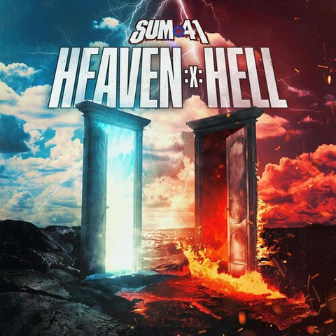 Sum 41 - Heaven :X: Hell 2LP (Red & Black with Blue Splatter Vinyl)