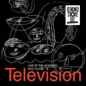 Television - Live At The Academy NYC 12.4.92 LP (Color Vinyl) (RSD 2024)