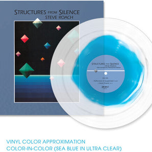 Steve Roach - Structures From Silence LP (Sea Blue in Clear Vinyl)
