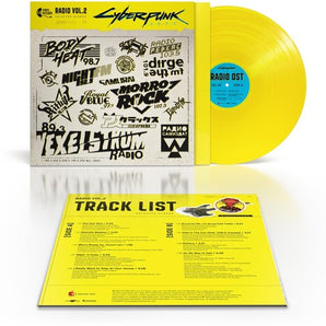 Cyberpunk 2077 Radio 2 (Various Artists) - Soundtrack LP (Yellow Vinyl)