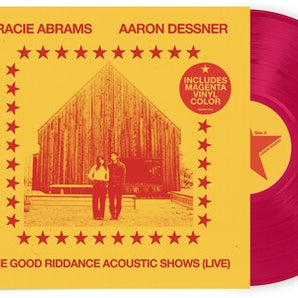 Gracie Abrams & Aaron Dessner - The Good Riddance Acoustic Shows: Live LP (Magenta Vinyl)