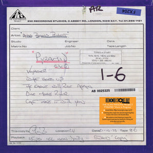 Alan Parsons Project - Pyramid 'work In Progress' LP (Orange Vinyl) (RSD 2024)