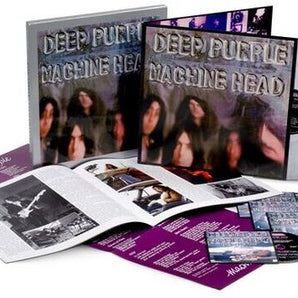 Deep Purple - Machine Head: 50th Anniversary Deluxe Edition LP & 3CD (Purple Smoke Vinyl)