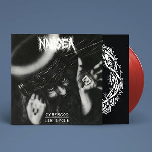 Nausea - Cybergod / Lie Cycle LP (Transparent Red Vinyl)