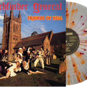 Witchfinder General - Friends Of Hell LP (Clear/Red/Orange/White Splatter Vinyl)