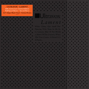 Ultravox - Lament: 40th Anniversary Deluxe Edition 2LP