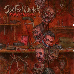 Six Feet Under - Killing For Revenge LP (Bloodshot Vinyl)