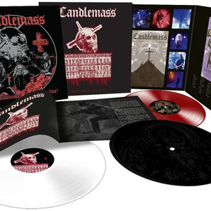 Candlemass - Tritonus Nights 3LP Box Set (Red, White, & Black Etched Vinyl)