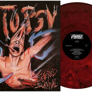 Autopsy - Severed Survival: 35th Anniversary LP (Red Sleeve, Red/Black vinyl)