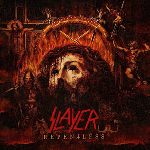 Slayer - Repentless LP (Translucent Orange/Yellow/Black Splatter Vinyl)