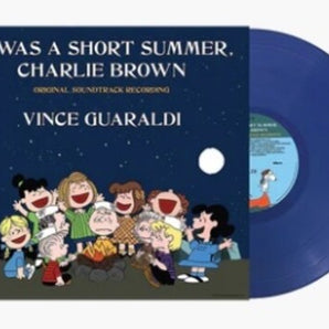 It Was A Short Summer, Charlie Brown (Vince Guaraldi) - Soundtrack LP (Blue Vinyl)