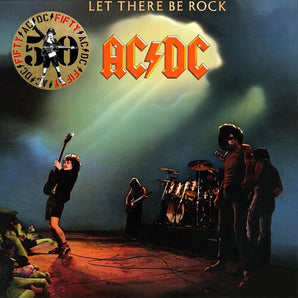 AC/DC - Let There Be Rock LP (Gold Vinyl)