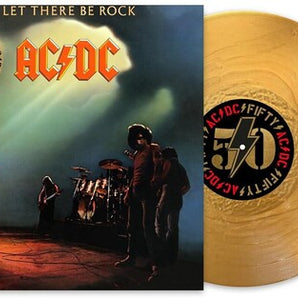 AC/DC - Let There Be Rock LP (Gold Vinyl)