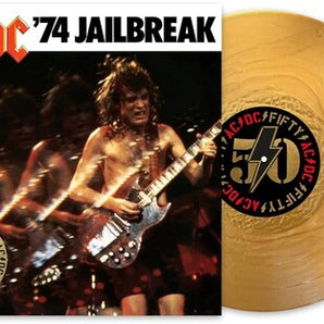 AC/DC - '74 Jailbreak LP (Gold Vinyl)