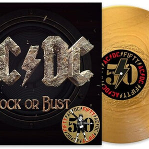 AC/DC - Rock Or Bust LP (Gold Vinyl)