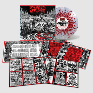 GWAR - Hell-o: 36th Anniversary LP (Clear w/ Red Splatter Vinyl)