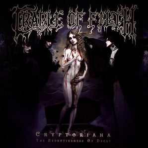 Cradle Of Filth - Cryptoriana - The Seductiveness Of Decay LP (Gold Vinyl)