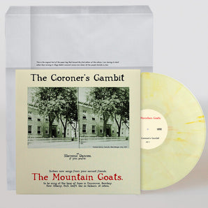 The Mountain Goats - Coroner's Gambit LP (Kandy Korn Yellow Vinyl)