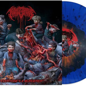 To The Grave - Everyone's A Murderer LP (Blue w/ Black Splatter)