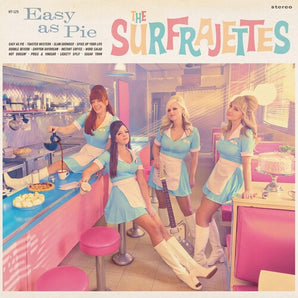 Surfrajettes - Easy As Pie LP (Key Lime Vinyl)