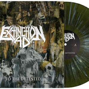 Extinction A.D. - To The Detested LP (Green with White And Black Splatter Vinyl)