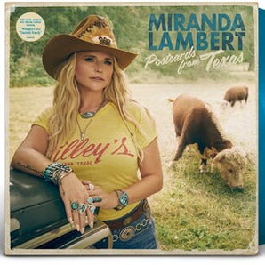 Miranda Lambert - Postcards from Texas 2LP (Blue Vinyl)