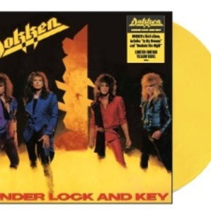 Dokken - Under Lock and Key LP (Yellow vinyl)