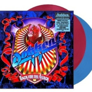 Dokken - Back for the Attack LP (Red/Blue vinyl)