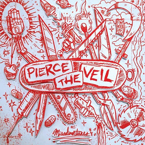 Pierce the Veil - Misadventures LP (Black and White Splatter vinyl)