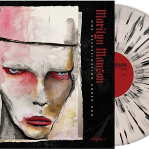 Marilyn Manson - One Assassination Under God: Chapter 1 LP (Bone Black Splatter Vinyl)