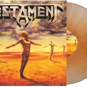 Testament - Practice What You Preach LP (Orange & Bone Swirl Vinyl)
