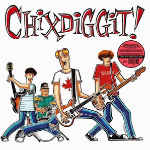 Chixdiggit - Chixdiggit! LP (Red Vinyl)
