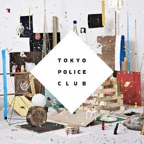 Tokyo Police Club - Champ LP (White and Blue Wave Vinyl)