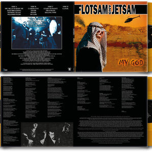 Flotsam & Jetsam - My God LP (Orange Crystal Vinyl)